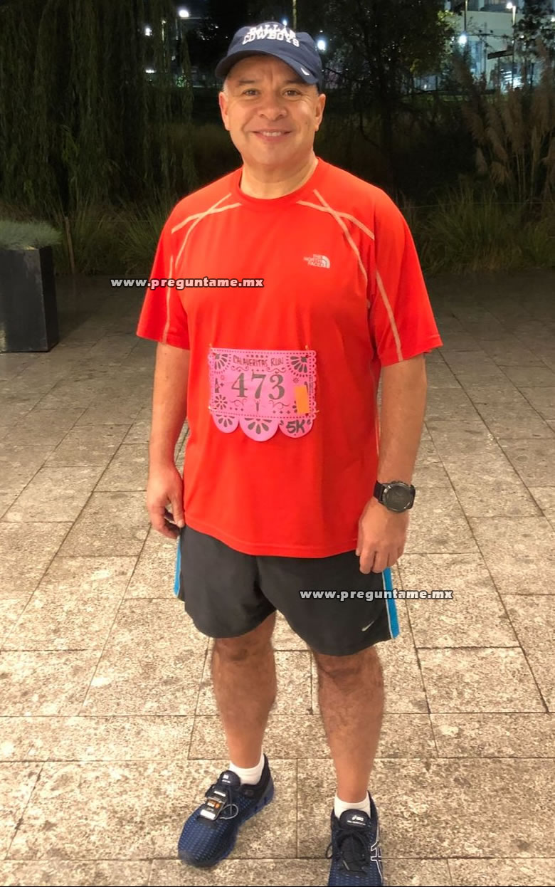Gerardo Cajiga Estrada Corriendo una Carrera de 5K en Oaxaca
